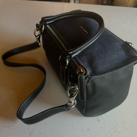 GIVENCHY “Pandora” Denim/Leather Bag Excellent condition!! Size Medium - Picture 5 of 13